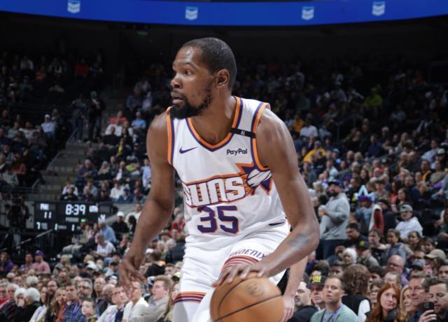 杜兰特复出太阳止跌：有他12胜2负，没他1胜9负